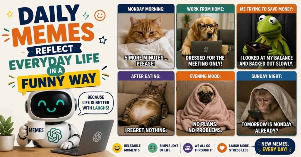 Daily Memes Reflect Everyday Life in a Funny Way